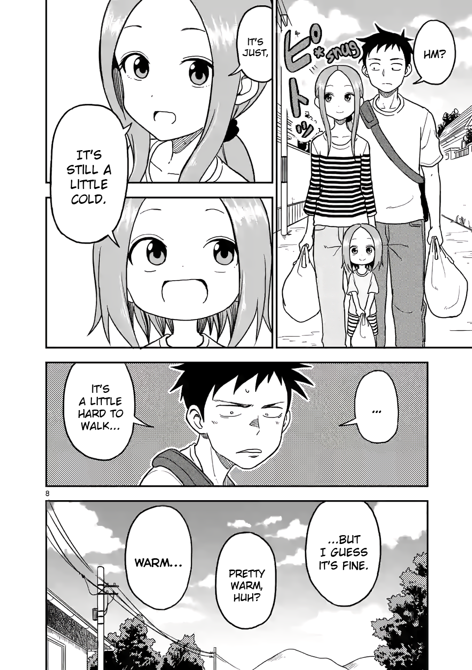 Karakai Jouzu no (Moto) Takagi-san Chapter 108 8